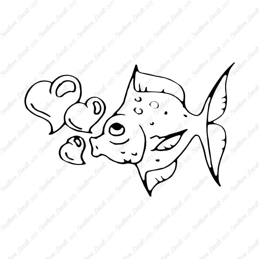 Kissing Fish Heart