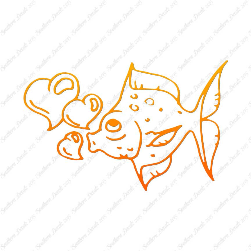 Kissing Fish Heart