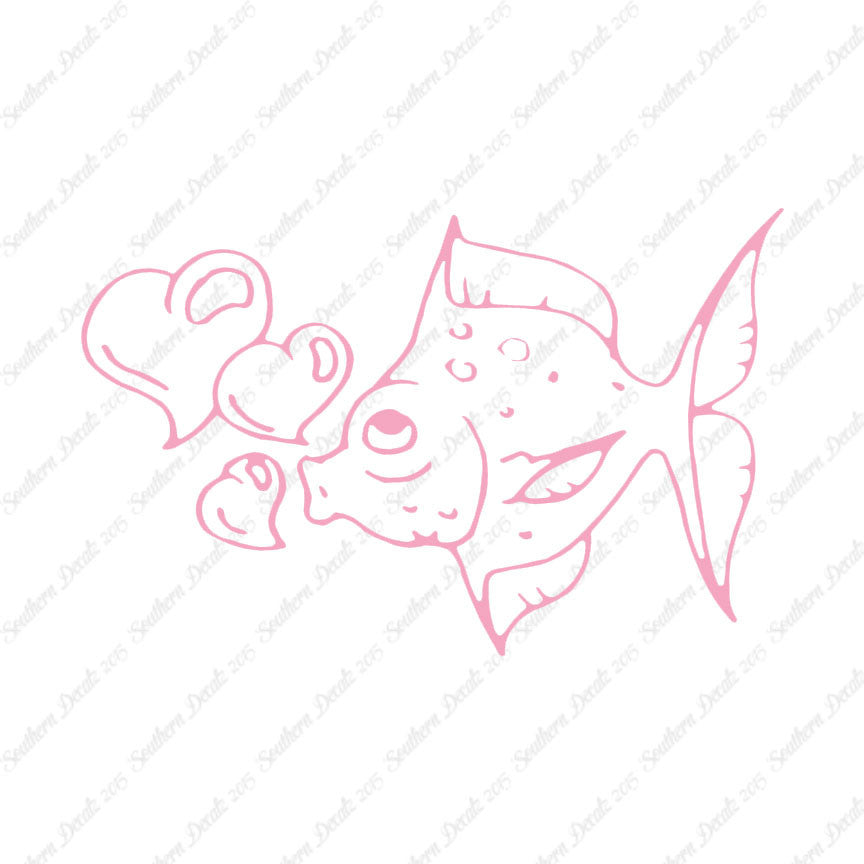 Kissing Fish Heart