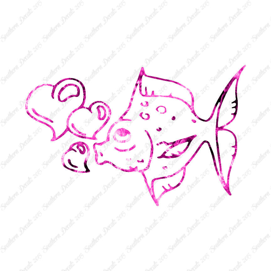 Kissing Fish Heart