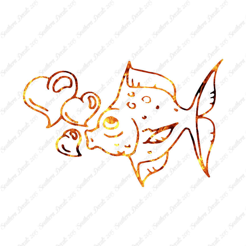 Kissing Fish Heart