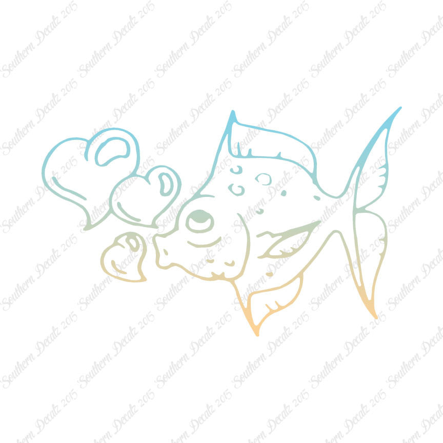Kissing Fish Heart