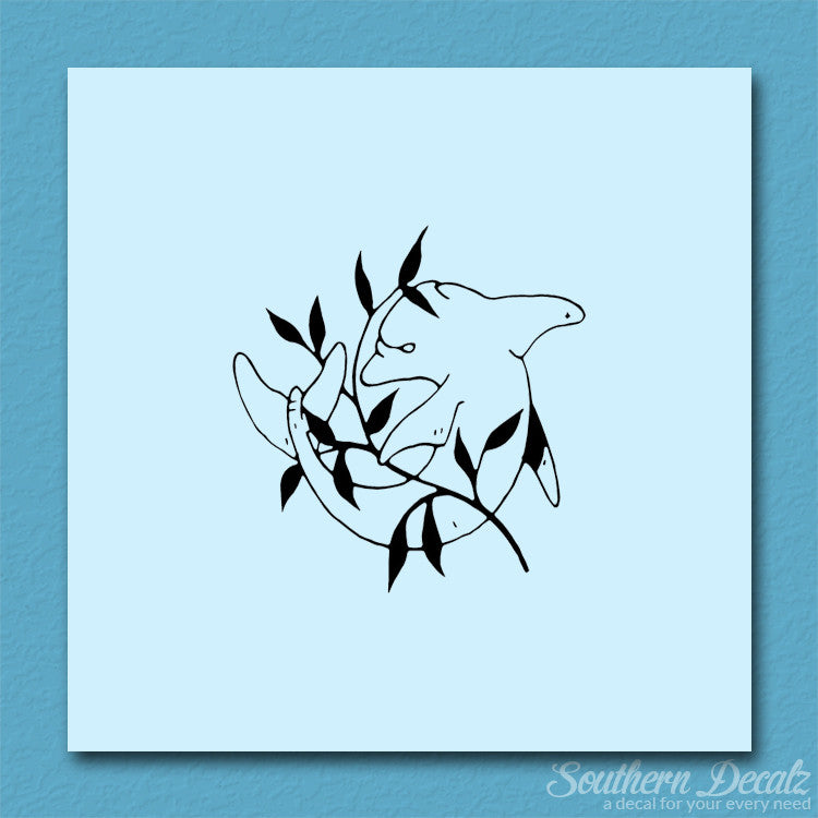 Dolphin Weeds Art
