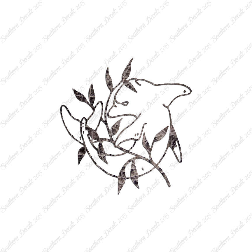 Dolphin Weeds Art