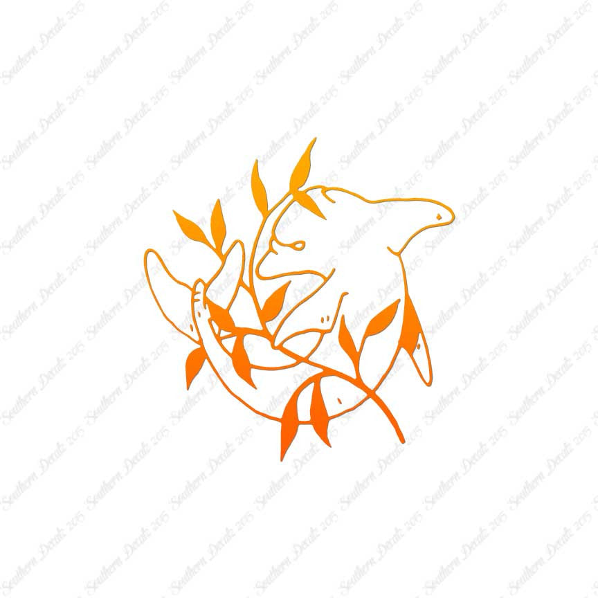 Dolphin Weeds Art