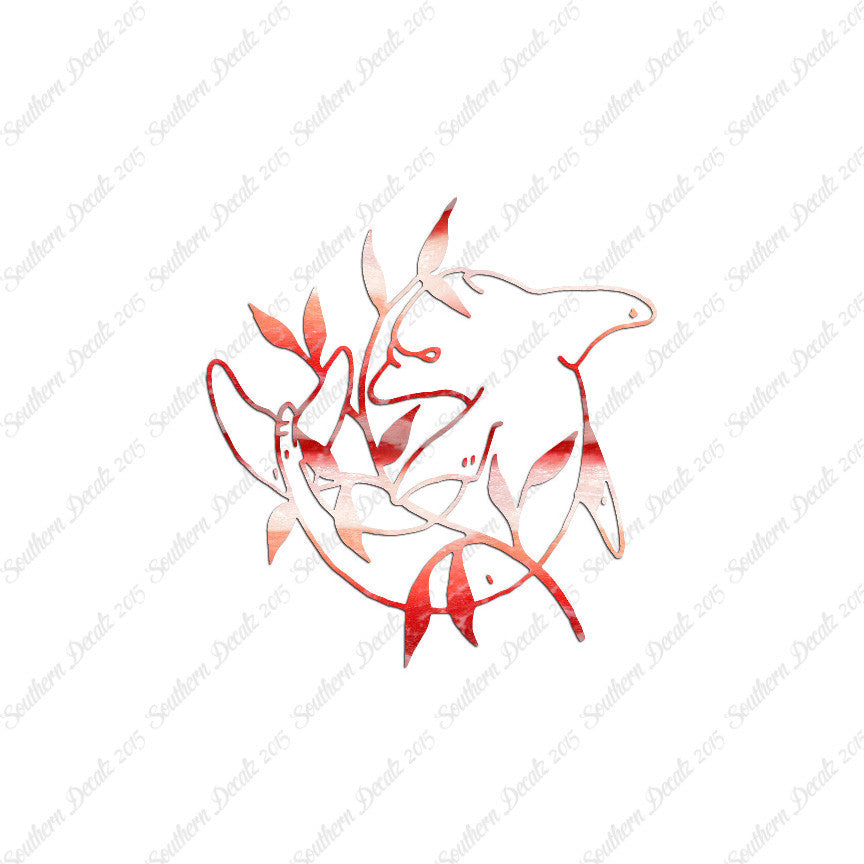 Dolphin Weeds Art