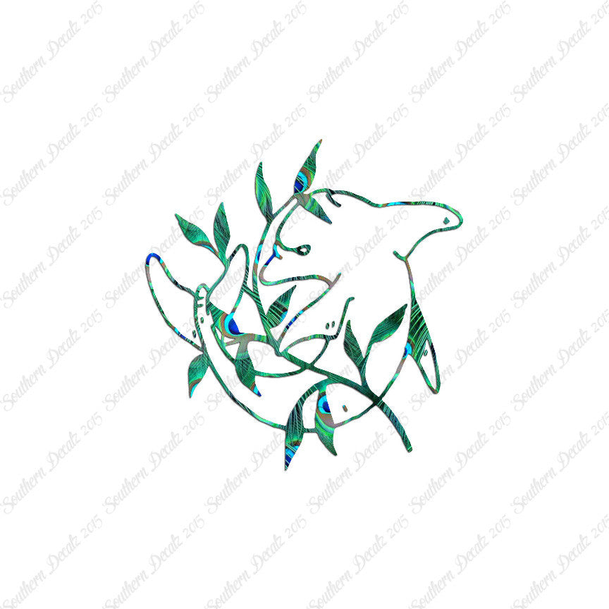 Dolphin Weeds Art