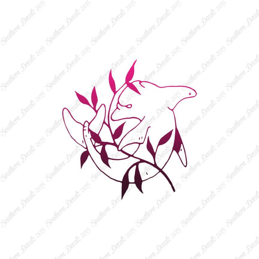 Dolphin Weeds Art