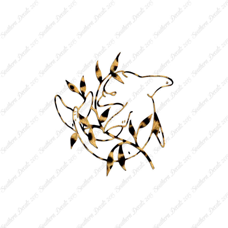 Dolphin Weeds Art