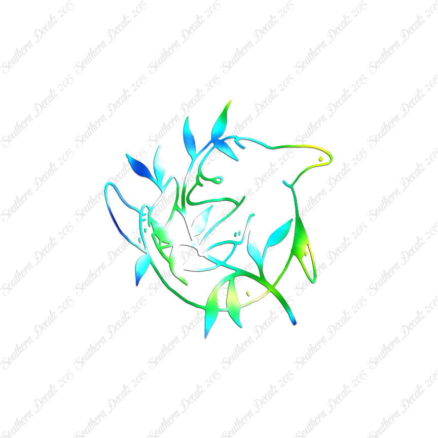 Dolphin Weeds Art