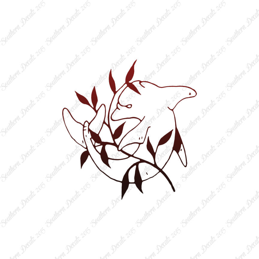 Dolphin Weeds Art