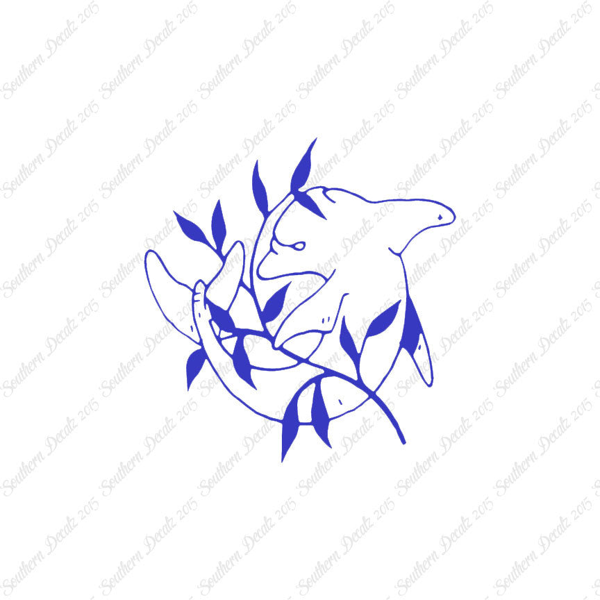 Dolphin Weeds Art