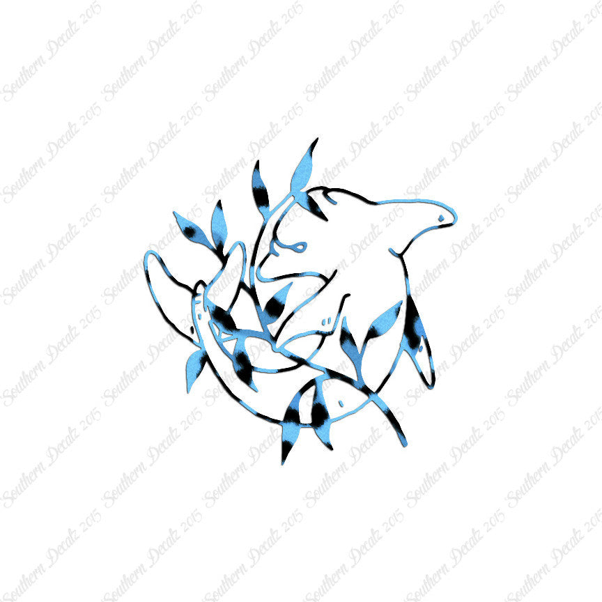 Dolphin Weeds Art