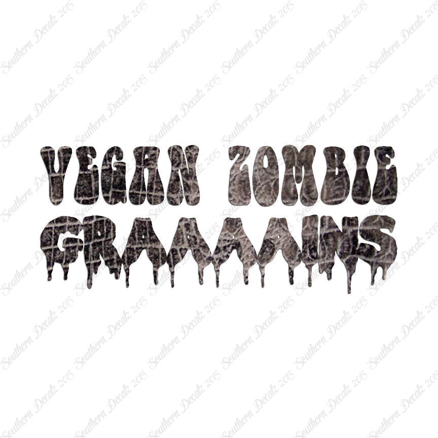 Grains Zombie Vegan Funny