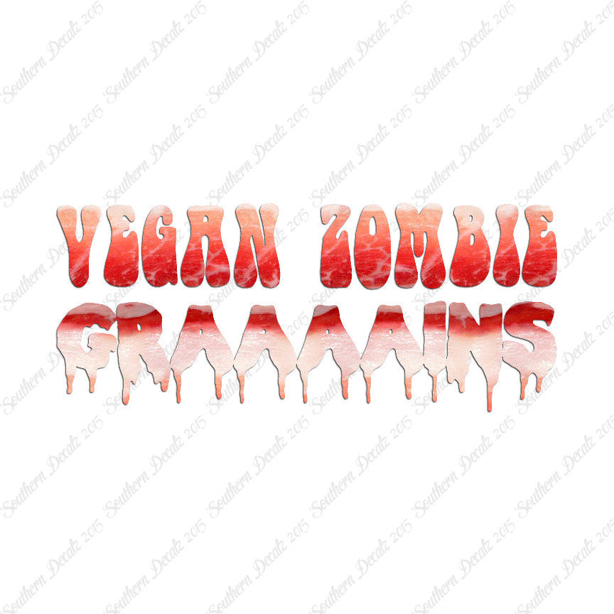 Grains Zombie Vegan Funny