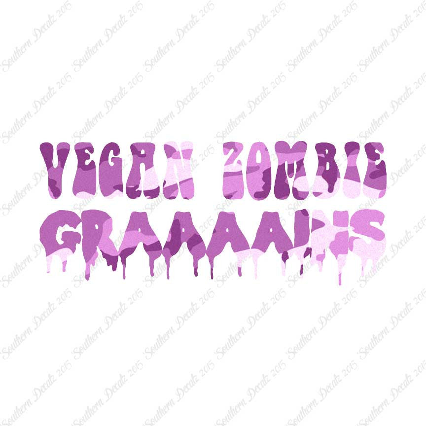 Grains Zombie Vegan Funny