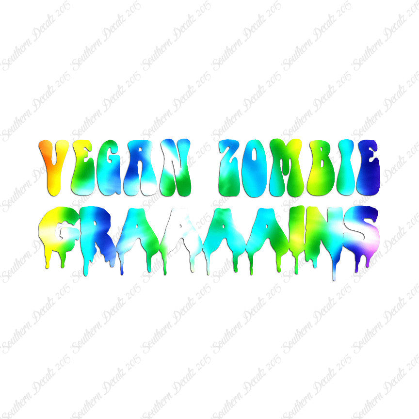 Grains Zombie Vegan Funny