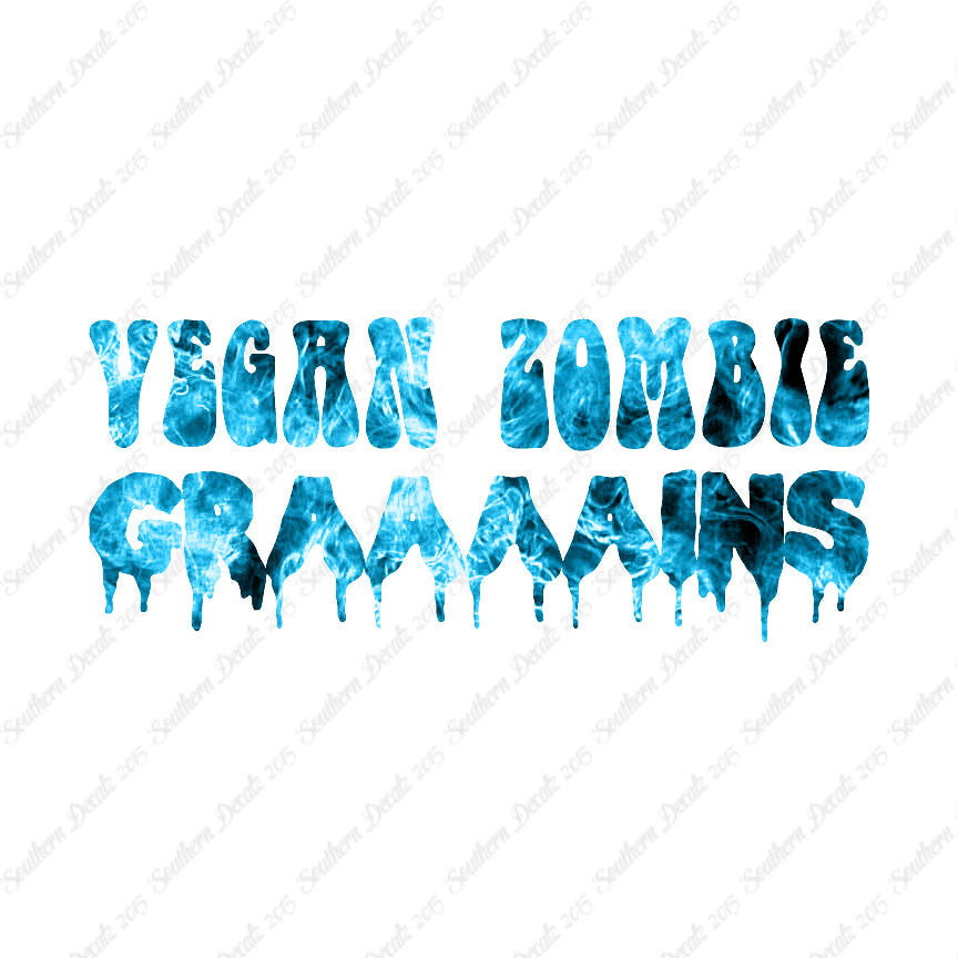 Grains Zombie Vegan Funny