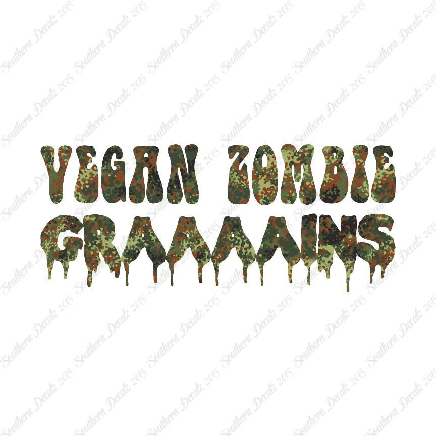 Grains Zombie Vegan Funny