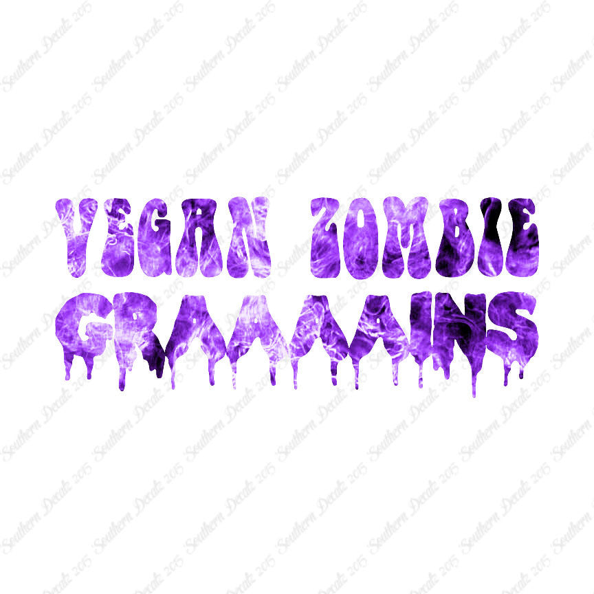 Grains Zombie Vegan Funny