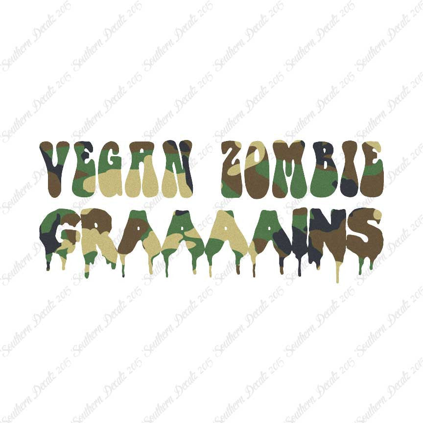 Grains Zombie Vegan Funny