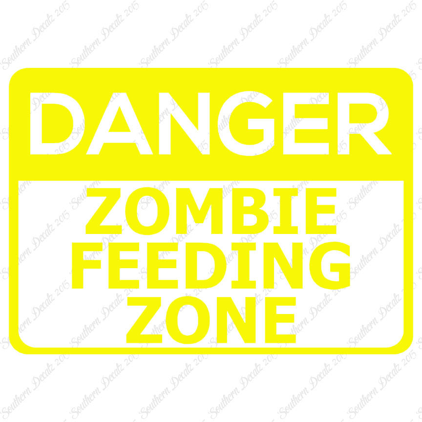 Danger Zombie Feeding Zone