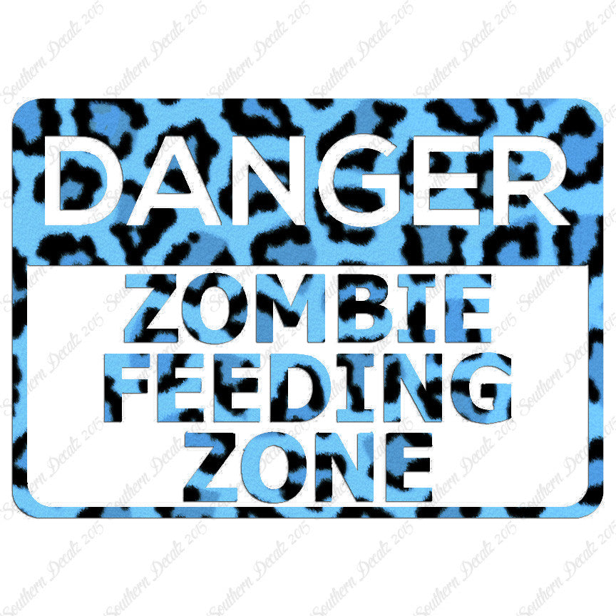 Danger Zombie Feeding Zone