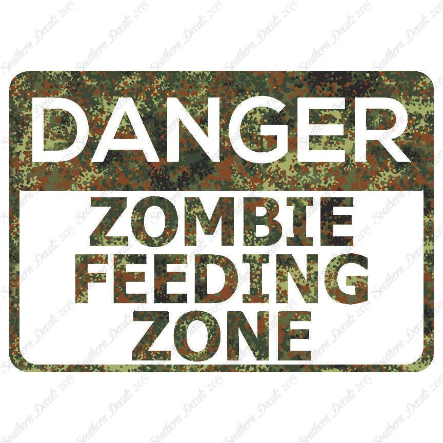 Danger Zombie Feeding Zone