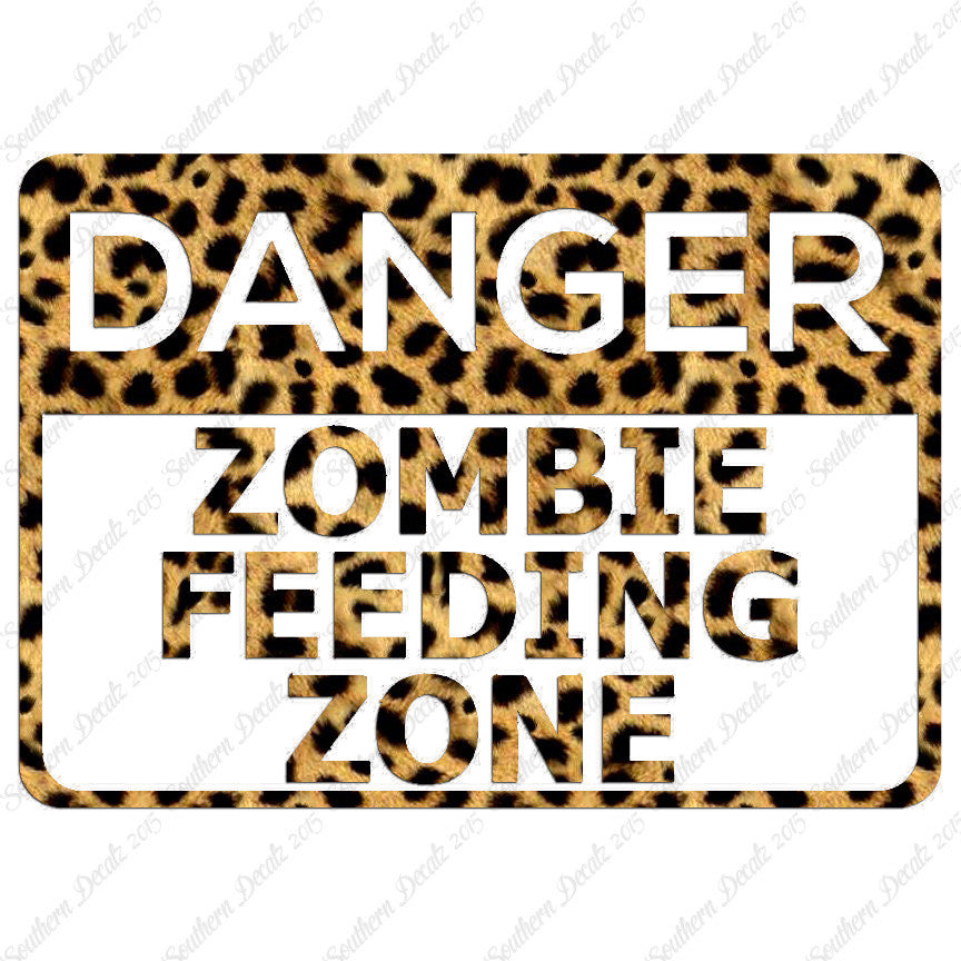 Danger Zombie Feeding Zone