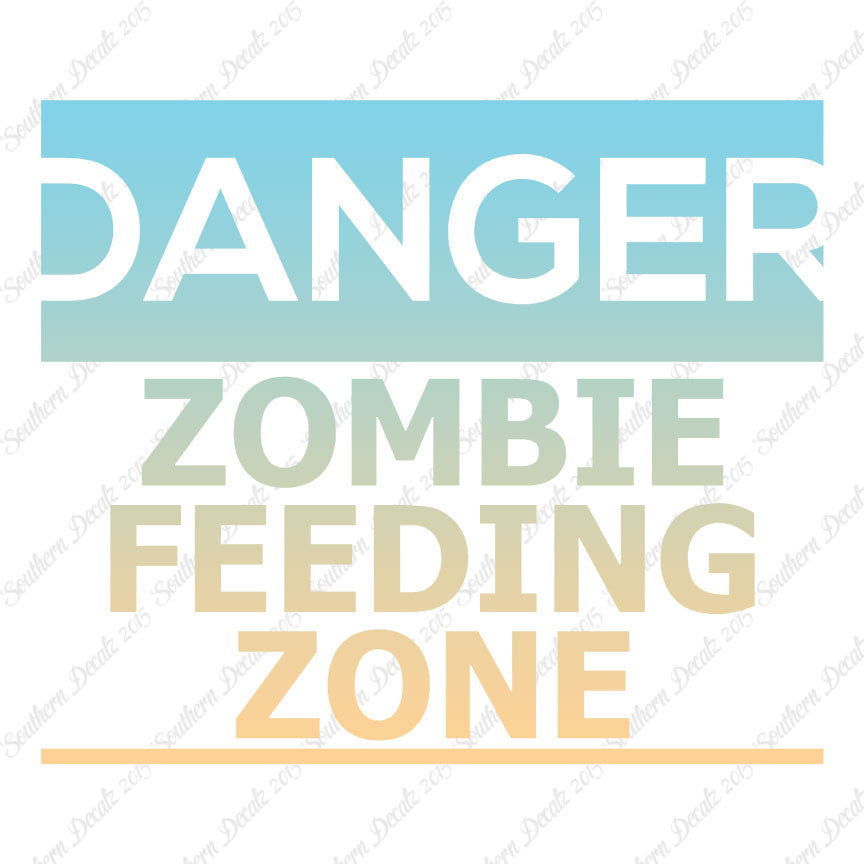Danger Zombie Feeding Zone