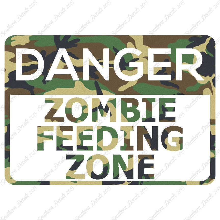 Danger Zombie Feeding Zone