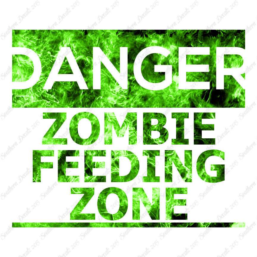 Danger Zombie Feeding Zone