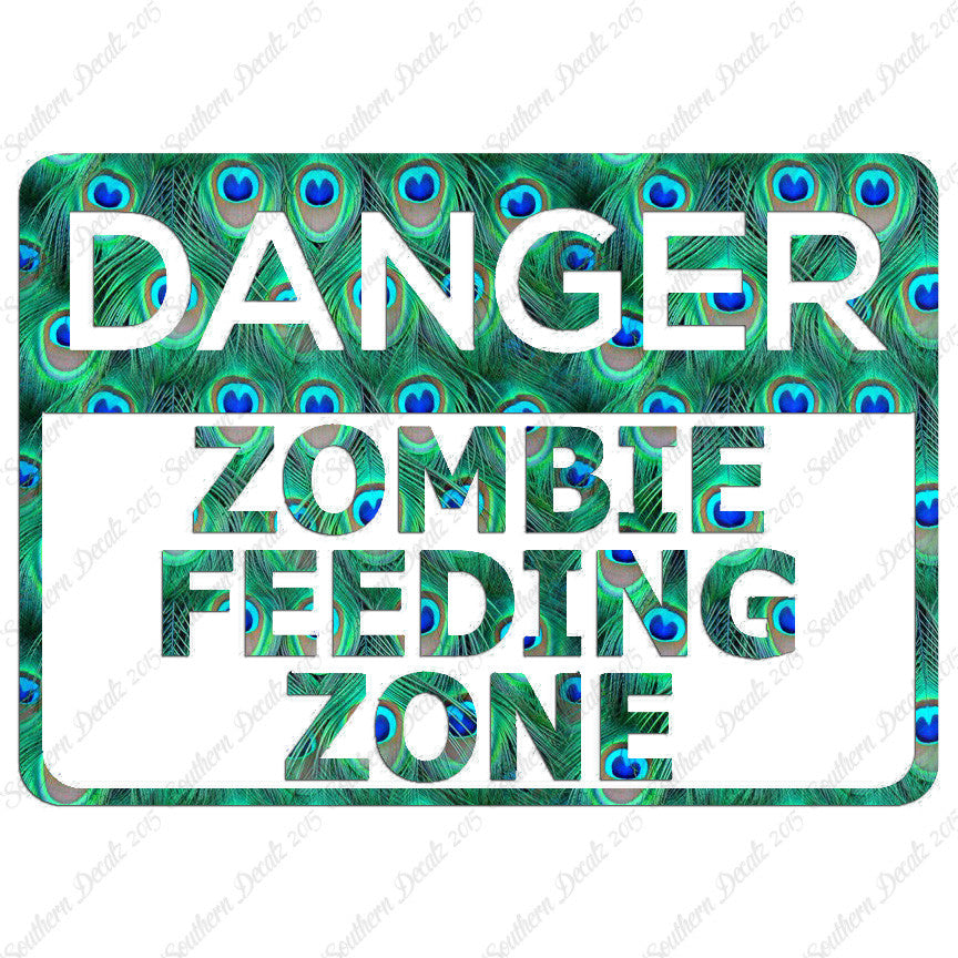 Danger Zombie Feeding Zone