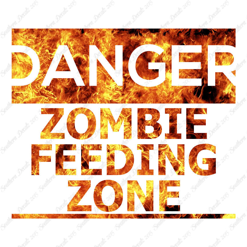 Danger Zombie Feeding Zone