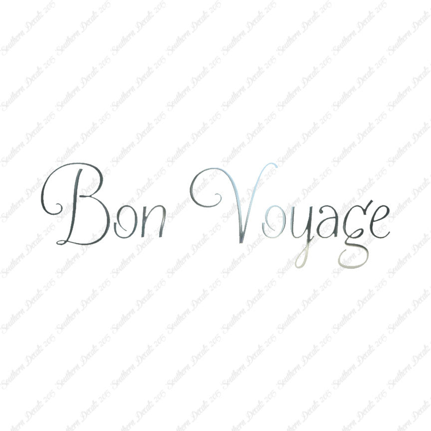 French Bon Voyage