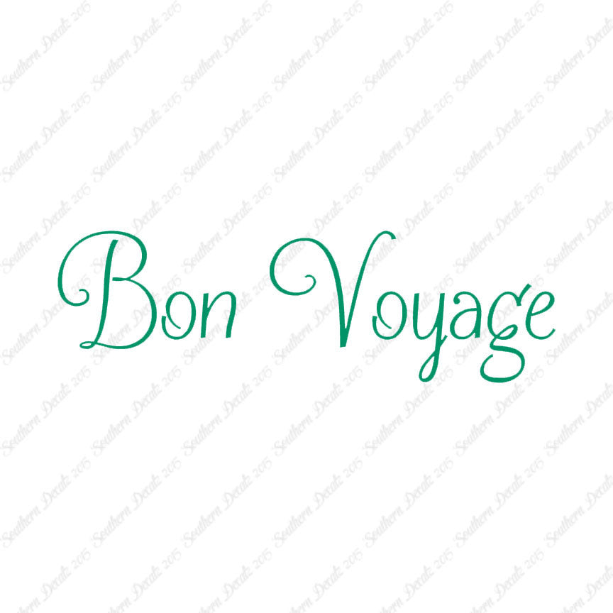 French Bon Voyage