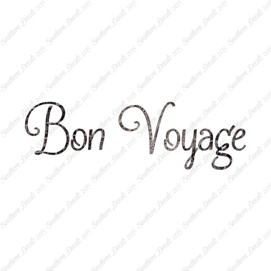 French Bon Voyage