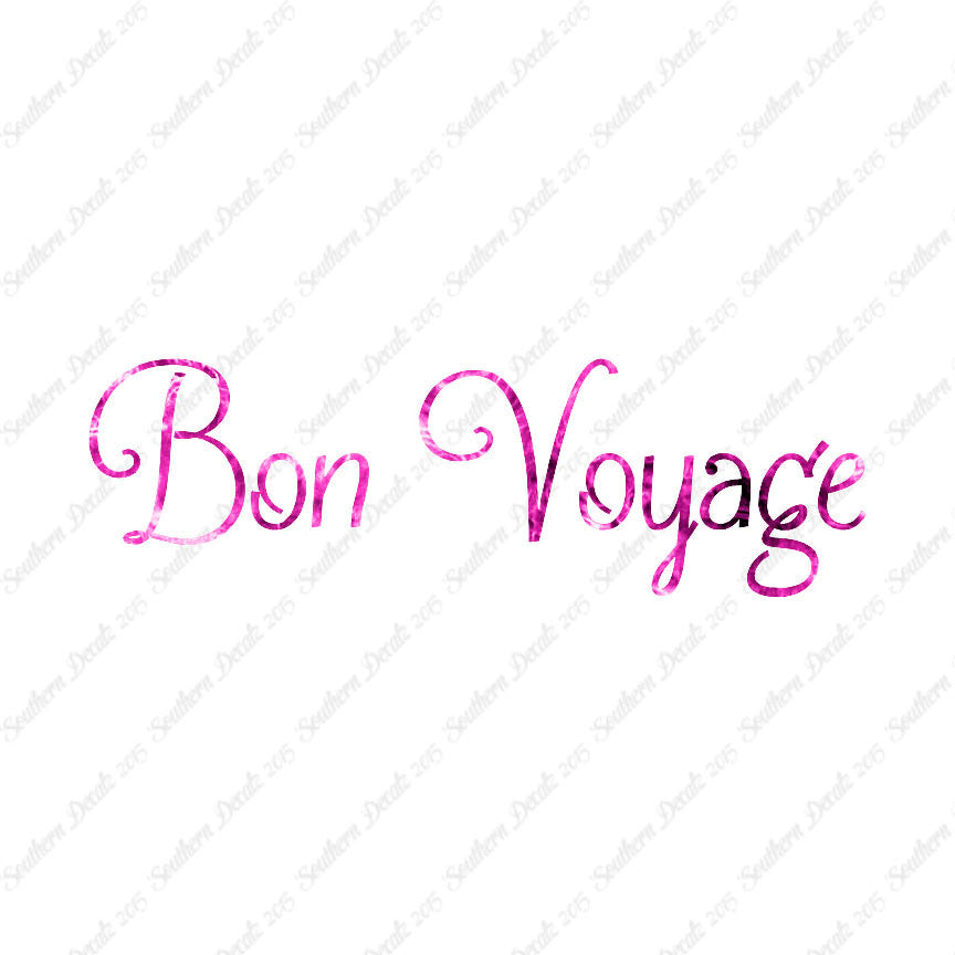 French Bon Voyage