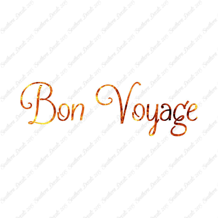 French Bon Voyage