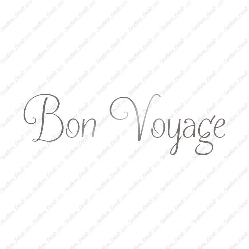 French Bon Voyage