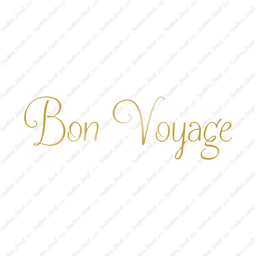 French Bon Voyage