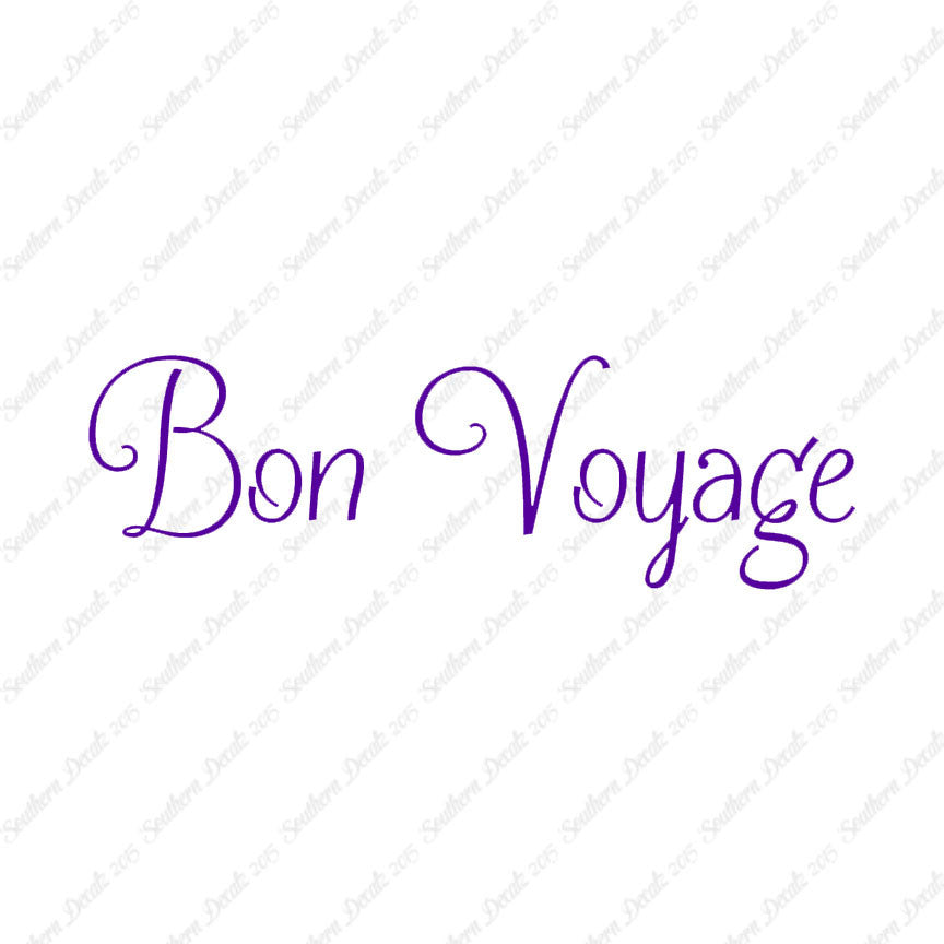 French Bon Voyage
