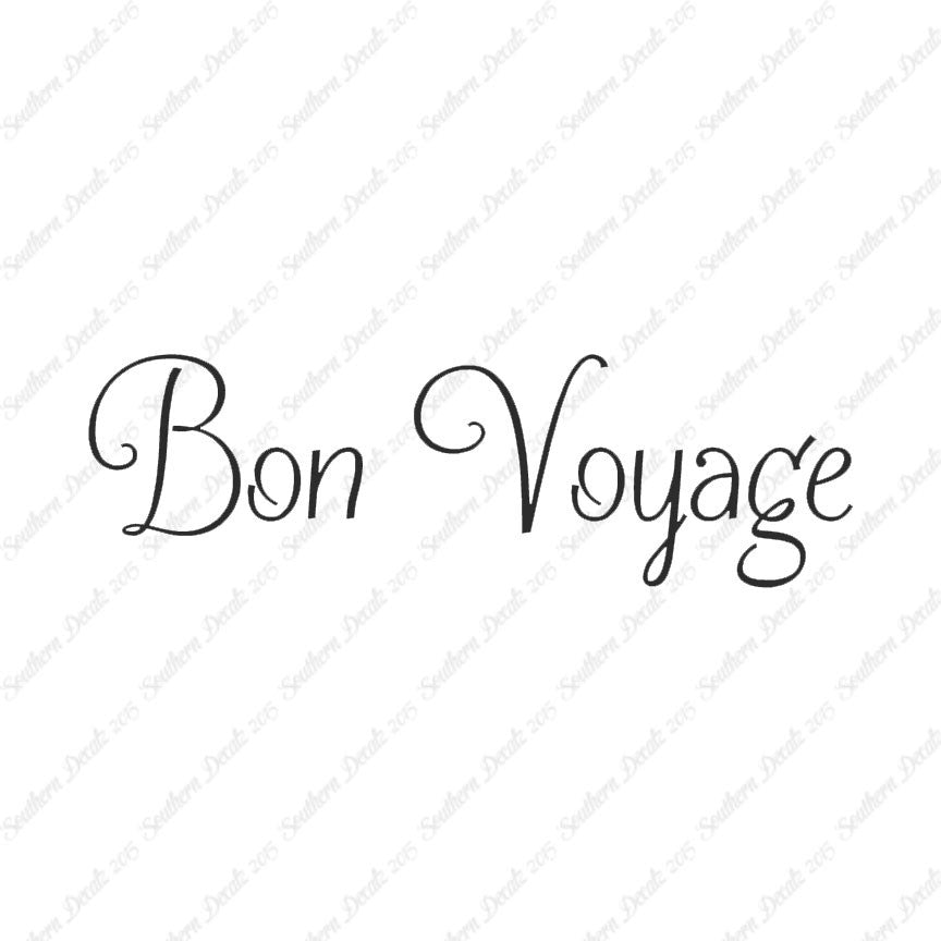 French Bon Voyage