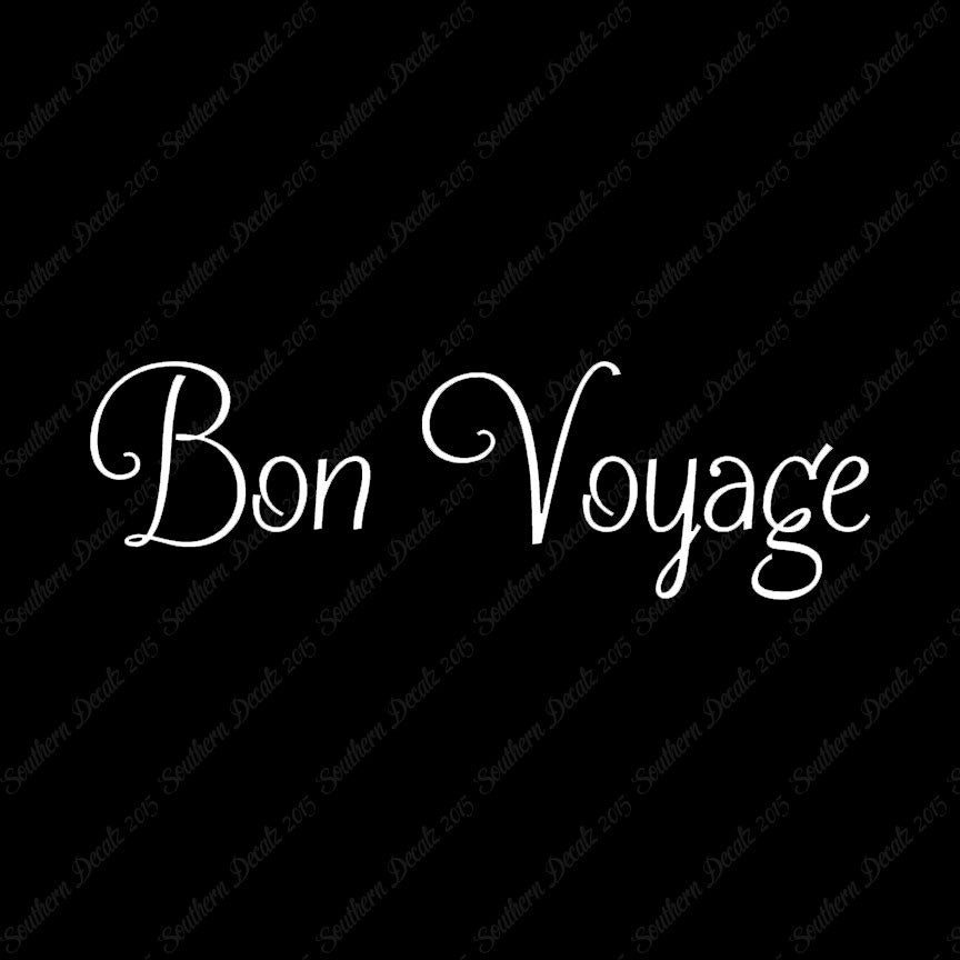 French Bon Voyage