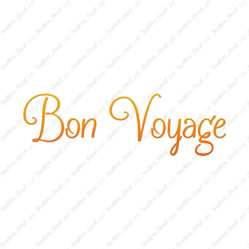 French Bon Voyage