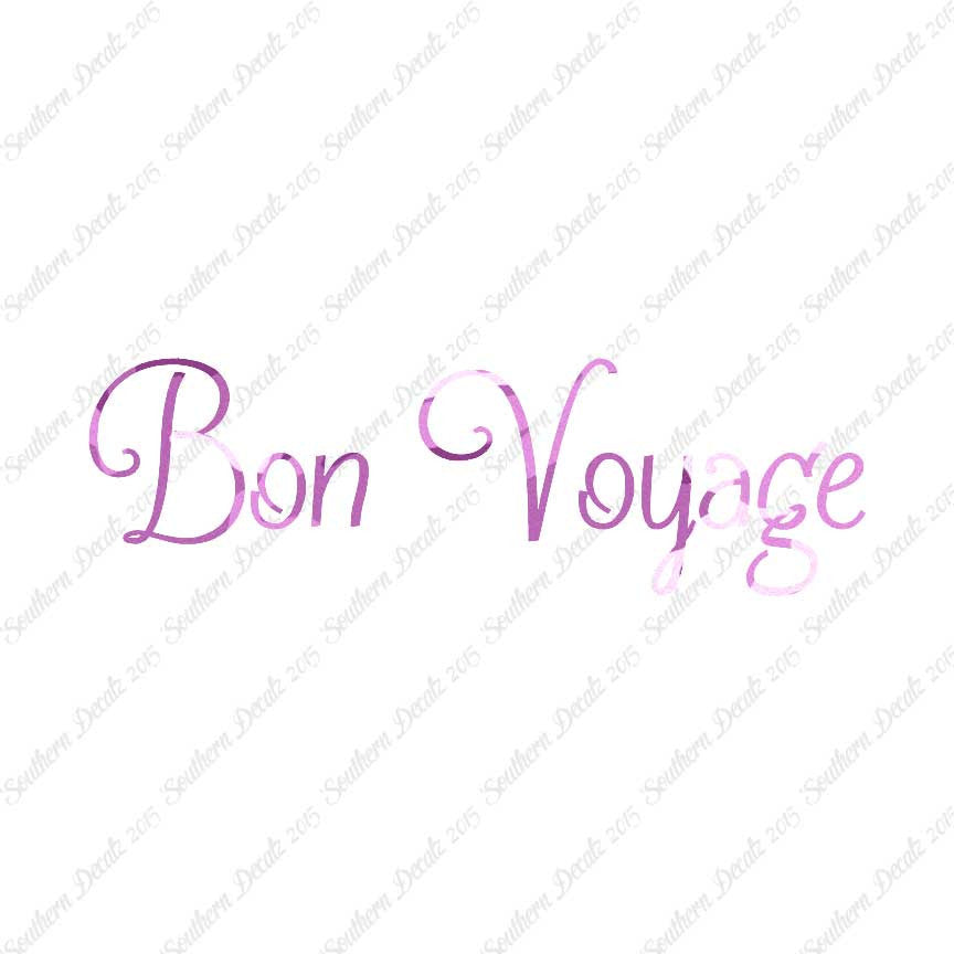 French Bon Voyage