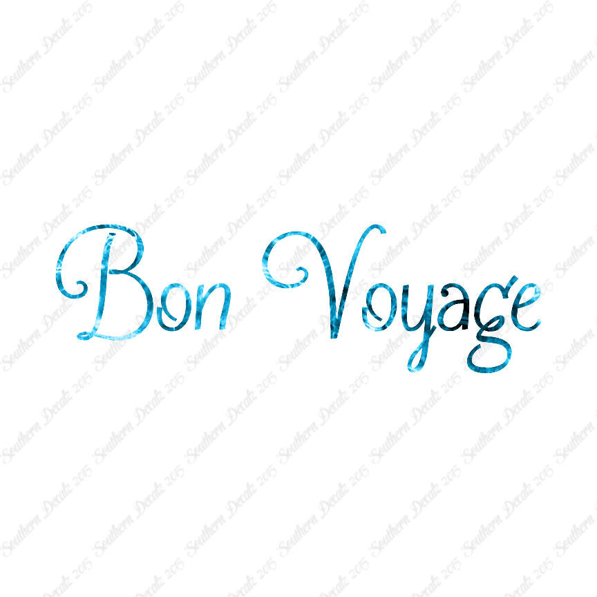 French Bon Voyage