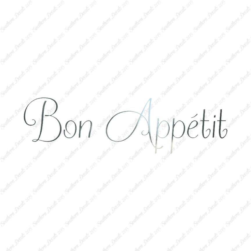 French Bon Appetit