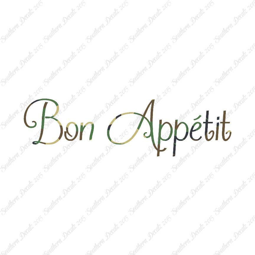 French Bon Appetit