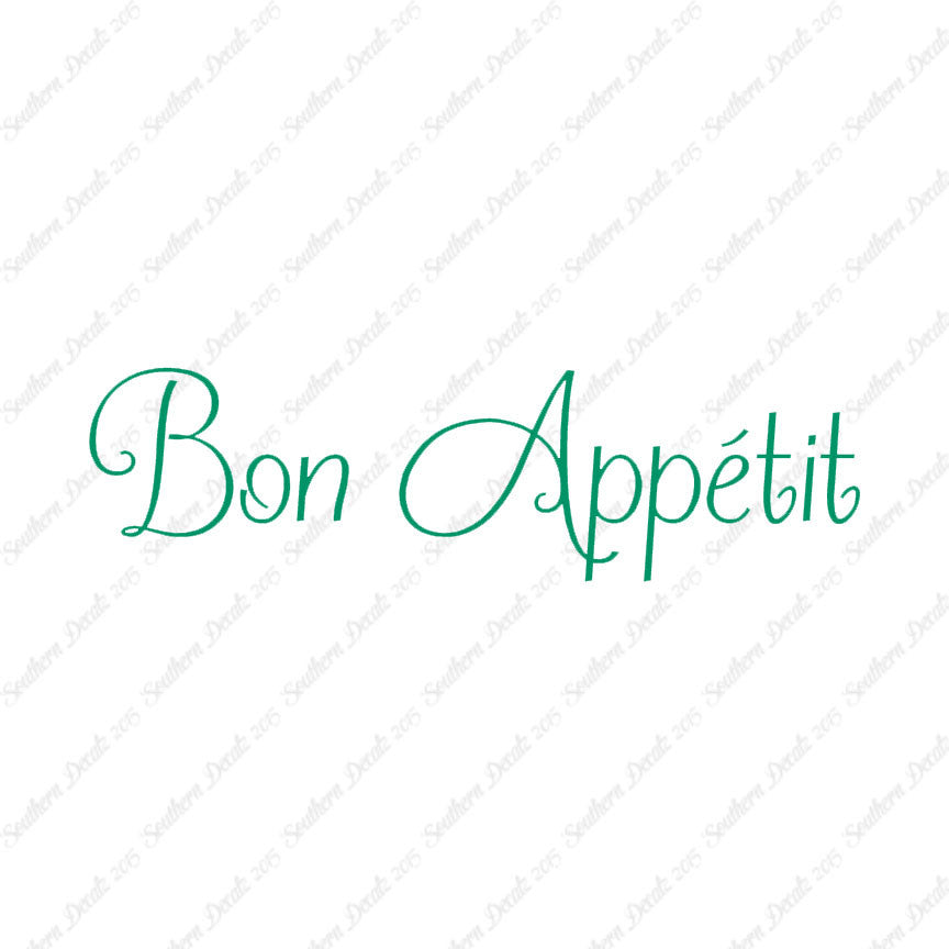 French Bon Appetit